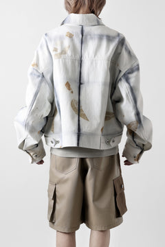 Load image into Gallery viewer, Feng Chen Wang NATURAL PLANT DYE JACKET (BLACK/WHITE)