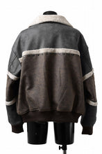 Load image into Gallery viewer, Feng Chen Wang DOUBLE SIDED SHERPA JACKET (GRAY)