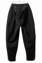 画像をギャラリービューアに読み込む, CAPERTICA BALLOON PANTS / NAPPING MOLESKIN (BLACK)