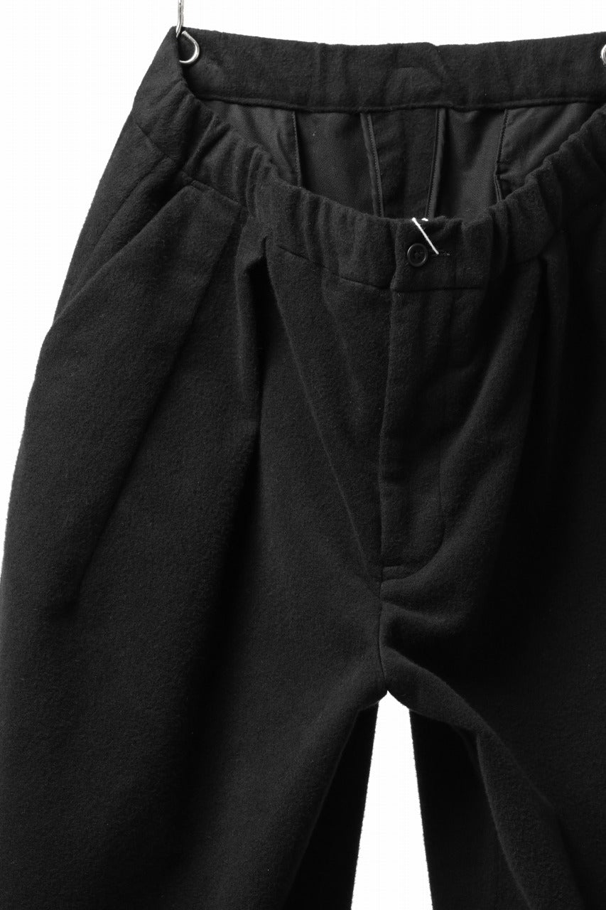 画像をギャラリービューアに読み込む, CAPERTICA BALLOON PANTS / NAPPING MOLESKIN (BLACK)