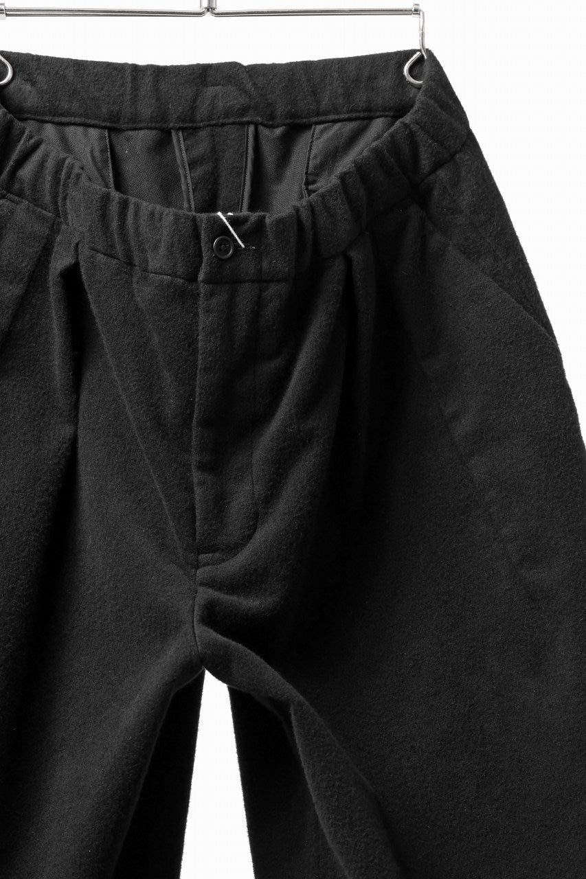 画像をギャラリービューアに読み込む, CAPERTICA BALLOON PANTS / NAPPING MOLESKIN (BLACK)