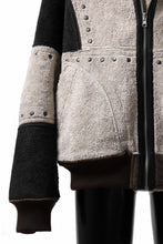 Load image into Gallery viewer, Feng Chen Wang DOUBLE SIDED SHERPA JACKET (GRAY)