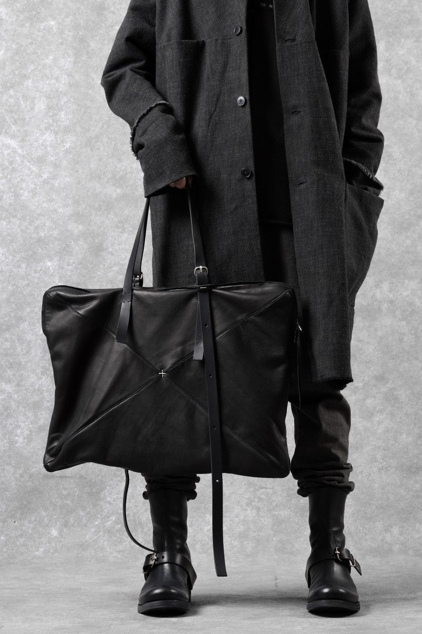 Load image into Gallery viewer, m.a+ large folder bag / BE170/SY1.0 (BLACK)