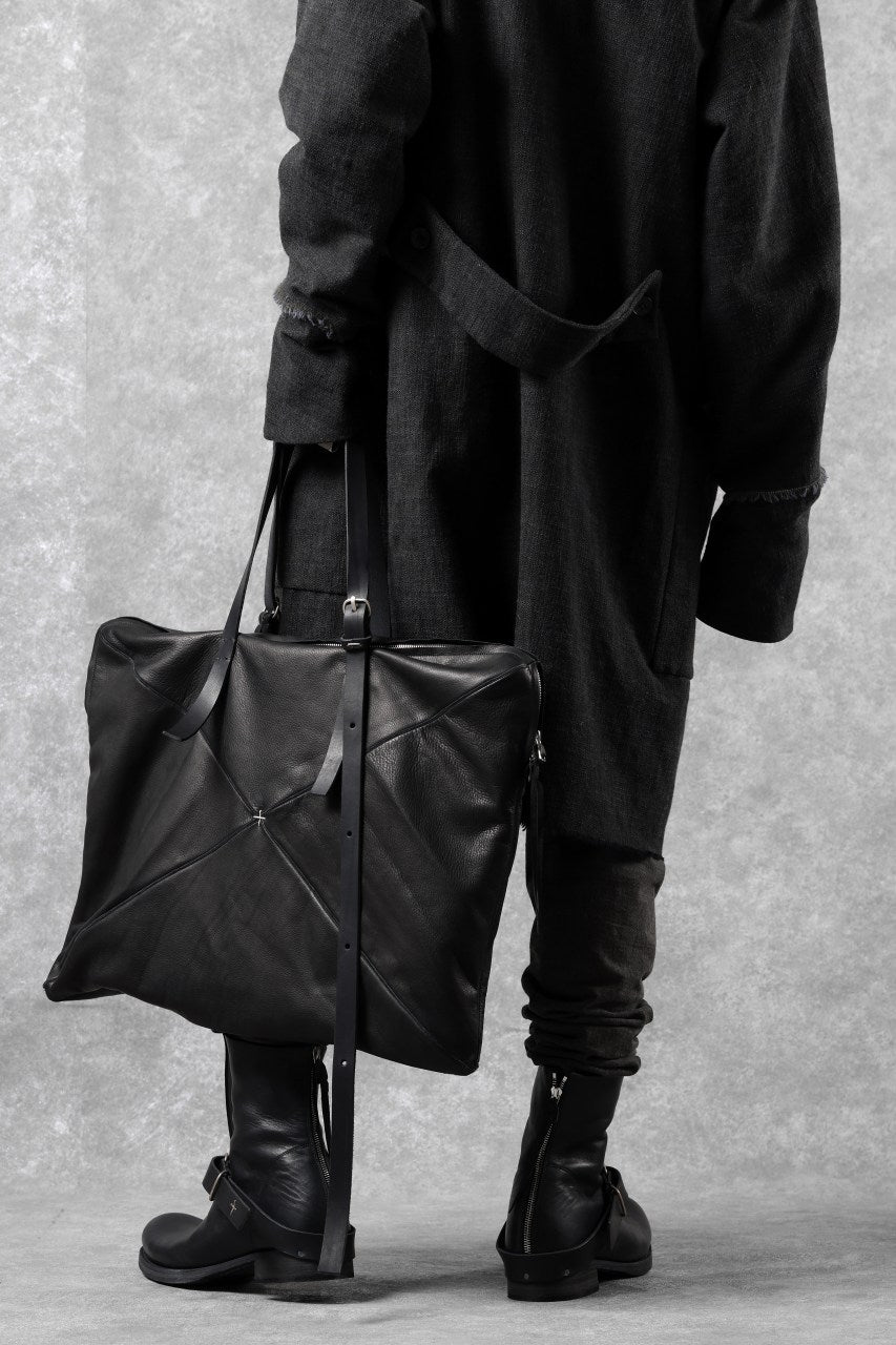 Load image into Gallery viewer, m.a+ large folder bag / BE170/SY1.0 (BLACK)