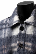 画像をギャラリービューアに読み込む, Feng Chen Wang FLANNEL SHIRT WITH QUILT PHOENIX (NAVY)