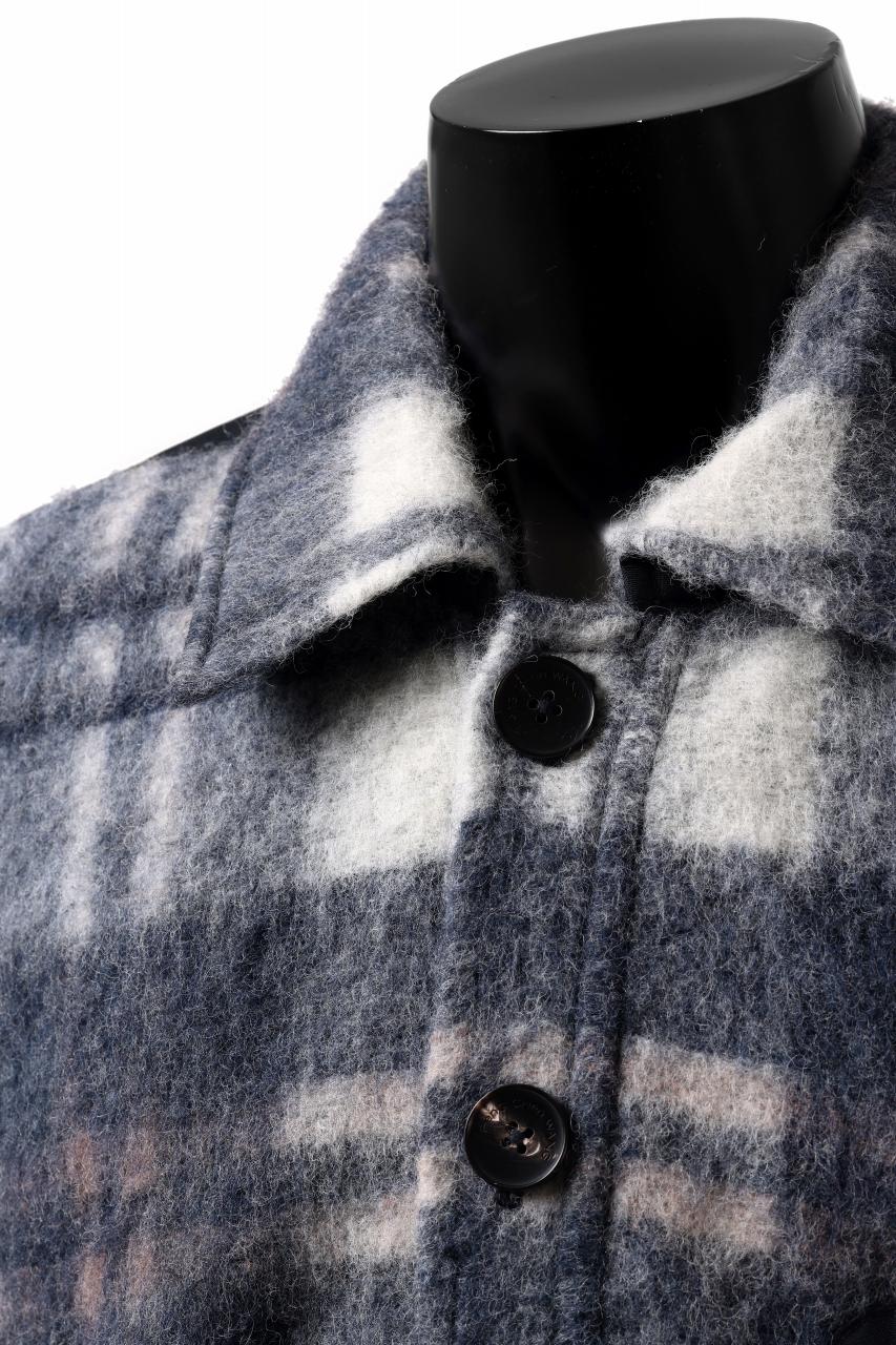 画像をギャラリービューアに読み込む, Feng Chen Wang FLANNEL SHIRT WITH QUILT PHOENIX (NAVY)