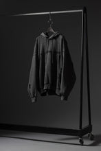 画像をギャラリービューアに読み込む, Feng Chen Wang GREY RIPPED JERSY HOODIE (GREY)