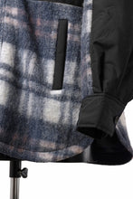 画像をギャラリービューアに読み込む, Feng Chen Wang FLANNEL SHIRT WITH QUILT PHOENIX (NAVY)