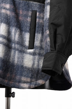 画像をギャラリービューアに読み込む, Feng Chen Wang FLANNEL SHIRT WITH QUILT PHOENIX (NAVY)