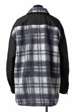 画像をギャラリービューアに読み込む, Feng Chen Wang FLANNEL SHIRT WITH QUILT PHOENIX (NAVY)