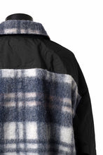 画像をギャラリービューアに読み込む, Feng Chen Wang FLANNEL SHIRT WITH QUILT PHOENIX (NAVY)