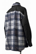 画像をギャラリービューアに読み込む, Feng Chen Wang FLANNEL SHIRT WITH QUILT PHOENIX (NAVY)