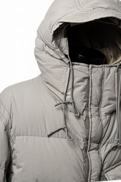 画像をギャラリービューアに読み込む, Ten c SURVIVAL DOWN JACKET / GARMENT DYED (ASH GRAY)