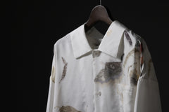 画像をギャラリービューアに読み込む, Feng Chen Wang NATURAL PLANT DYE SHIRT (WHITE)