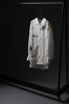 画像をギャラリービューアに読み込む, Feng Chen Wang NATURAL PLANT DYE SHIRT (WHITE)