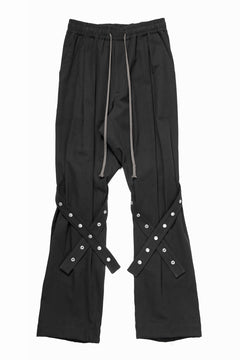 画像をギャラリービューアに読み込む, A.F ARTEFACT CROSS BELTED-LEG PANTS / COTTON LINEN TWILL (BLACK)