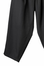 画像をギャラリービューアに読み込む, Y's for men 3TUCKS WIDE TAPERED PANTS / CLASSIC WOOL GABADINE (BLACK)