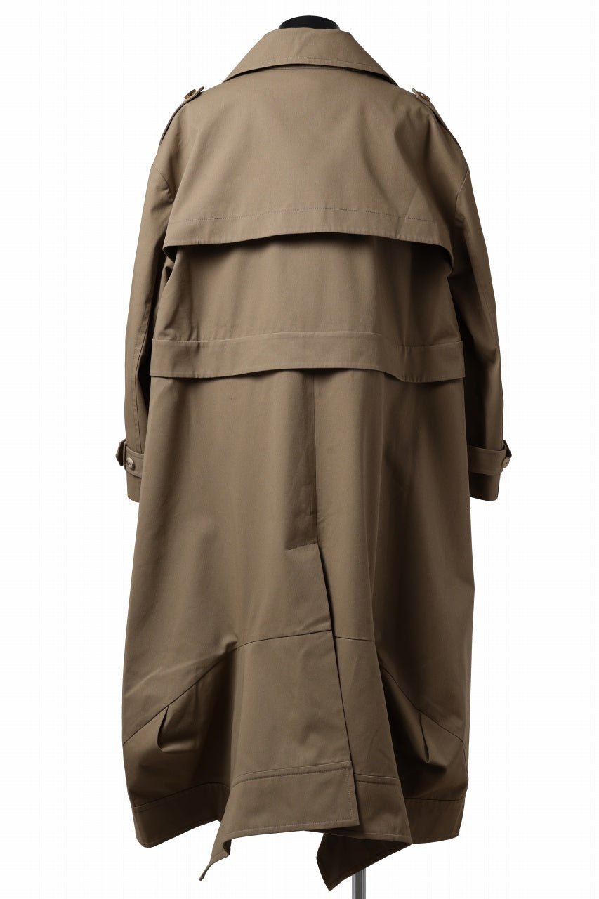 画像をギャラリービューアに読み込む, Feng Chen Wang DETACHABLE TRENCH COAT (KHAKI)