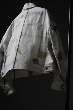 Load image into Gallery viewer, Feng Chen Wang NATURAL PLANT DYE JACKET (BLACK/WHITE)