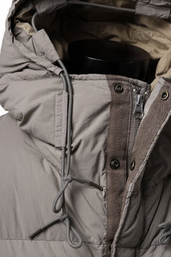 画像をギャラリービューアに読み込む, Ten c SURVIVAL DOWN JACKET / GARMENT DYED (ASH GRAY)
