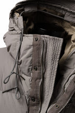 画像をギャラリービューアに読み込む, Ten c SURVIVAL DOWN JACKET / GARMENT DYED (ASH GRAY)