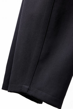 画像をギャラリービューアに読み込む, Y's for men 3TUCKS WIDE TAPERED PANTS / CLASSIC WOOL GABADINE (BLACK)