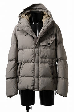 画像をギャラリービューアに読み込む, Ten c SURVIVAL DOWN JACKET / GARMENT DYED (ASH GRAY)