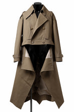 画像をギャラリービューアに読み込む, Feng Chen Wang DETACHABLE TRENCH COAT (KHAKI)