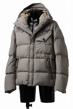 画像をギャラリービューアに読み込む, Ten c SURVIVAL DOWN JACKET / GARMENT DYED (ASH GRAY)