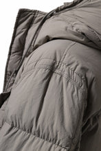画像をギャラリービューアに読み込む, Ten c SURVIVAL DOWN JACKET / GARMENT DYED (ASH GRAY)