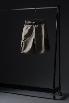 画像をギャラリービューアに読み込む, Feng Chen Wang PATCHWORK SHORTS (KHAKI/BROWN)