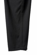 画像をギャラリービューアに読み込む, Y's for men 3TUCKS WIDE TAPERED PANTS / CLASSIC WOOL GABADINE (BLACK)
