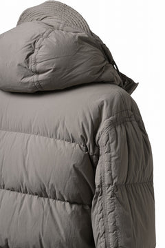 画像をギャラリービューアに読み込む, Ten c SURVIVAL DOWN JACKET / GARMENT DYED (ASH GRAY)