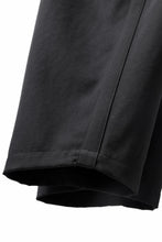 画像をギャラリービューアに読み込む, Y's for men 3TUCKS WIDE TAPERED PANTS / CLASSIC WOOL GABADINE (BLACK)