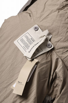 画像をギャラリービューアに読み込む, Ten c SURVIVAL DOWN JACKET / GARMENT DYED (ASH GRAY)