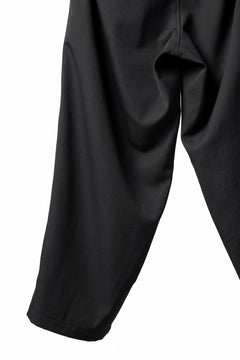 画像をギャラリービューアに読み込む, Y's for men 3TUCKS WIDE TAPERED PANTS / CLASSIC WOOL GABADINE (BLACK)