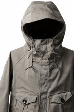 画像をギャラリービューアに読み込む, Ten c TEMPEST ANORAK JACKET / GARMENT DYED (ASH GRAY)