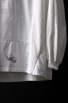 画像をギャラリービューアに読み込む, CHANGES exclusive VINTAGE REMAKE L/S TOPS (MULTI WHITE #A)
