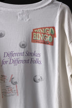 画像をギャラリービューアに読み込む, CHANGES exclusive VINTAGE REMAKE L/S TOPS (MULTI WHITE #A)