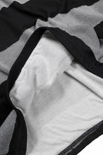 画像をギャラリービューアに読み込む, A.F ARTEFACT BOUND BORDER JUMBO TEE (BLACK x LIGHT GREY)