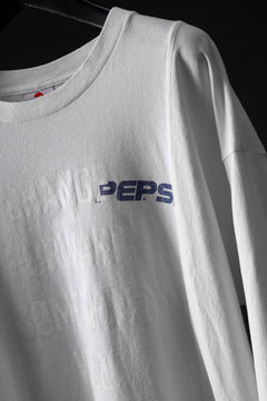 画像をギャラリービューアに読み込む, CHANGES exclusive VINTAGE REMAKE L/S TOPS (MULTI WHITE #C)