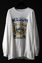画像をギャラリービューアに読み込む, CHANGES exclusive VINTAGE REMAKE L/S TOPS (MULTI WHITE #G)