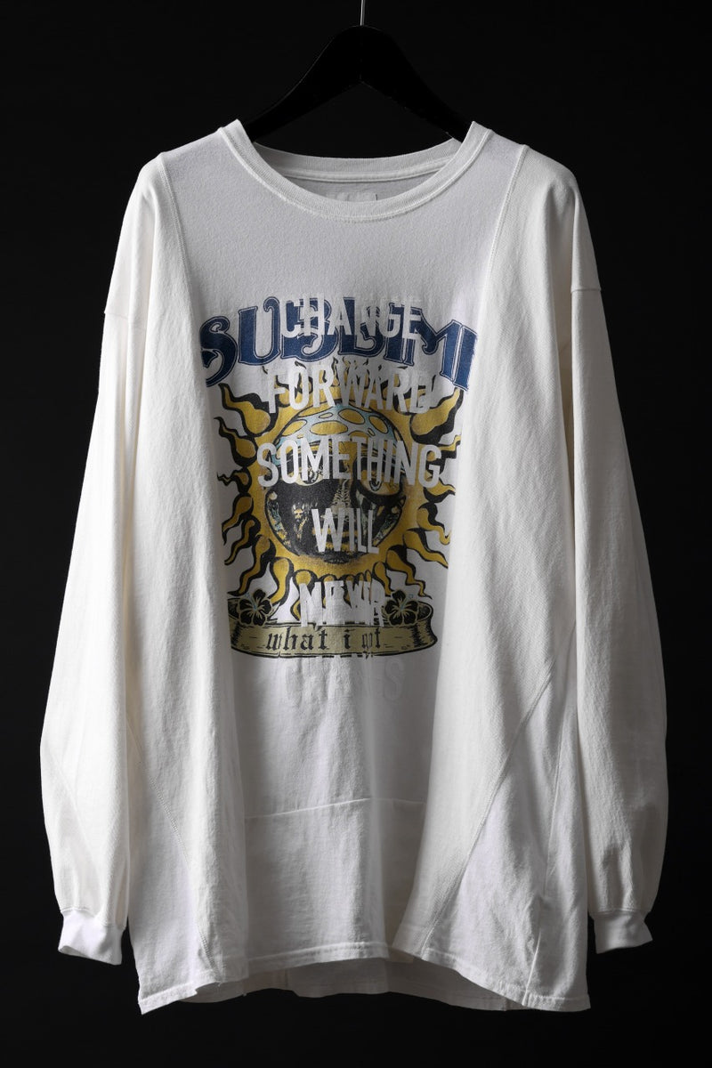 CHANGES exclusive VINTAGE REMAKE L/S TOPS (MULTI WHITE #G)の商品
