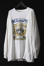 画像をギャラリービューアに読み込む, CHANGES exclusive VINTAGE REMAKE L/S TOPS (MULTI WHITE #G)