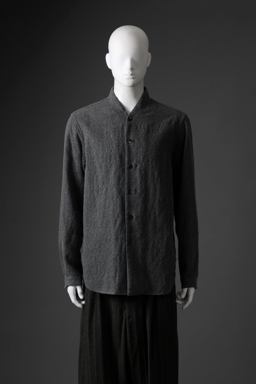 画像をギャラリービューアに読み込む, forme d'expression Delave Outer Shirt (Smoke)