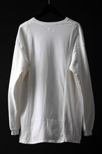 画像をギャラリービューアに読み込む, CHANGES exclusive VINTAGE REMAKE L/S TOPS (MULTI WHITE #G)