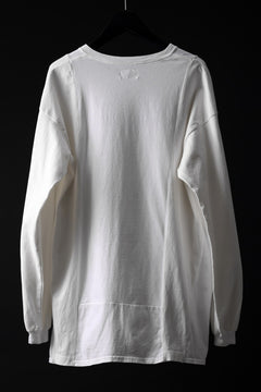 画像をギャラリービューアに読み込む, CHANGES exclusive VINTAGE REMAKE L/S TOPS (MULTI WHITE #G)