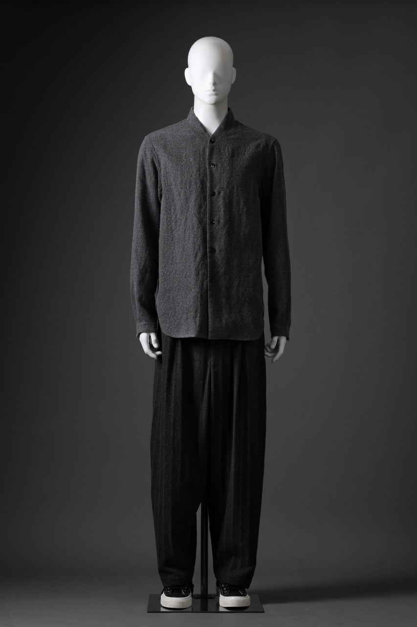 画像をギャラリービューアに読み込む, forme d'expression Delave Outer Shirt (Smoke)