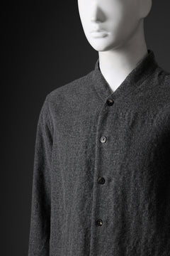 画像をギャラリービューアに読み込む, forme d'expression Delave Outer Shirt (Smoke)