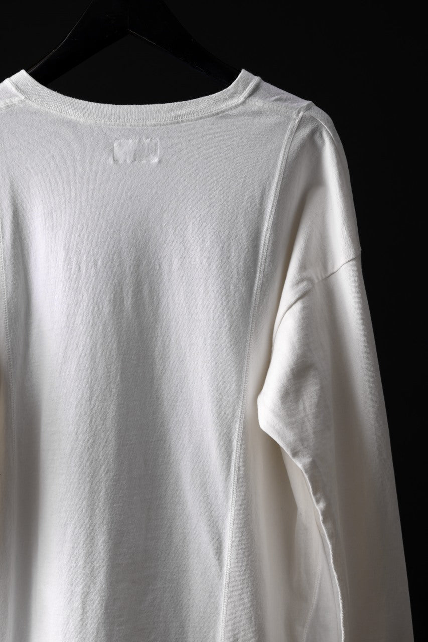 画像をギャラリービューアに読み込む, CHANGES exclusive VINTAGE REMAKE L/S TOPS (MULTI WHITE #G)